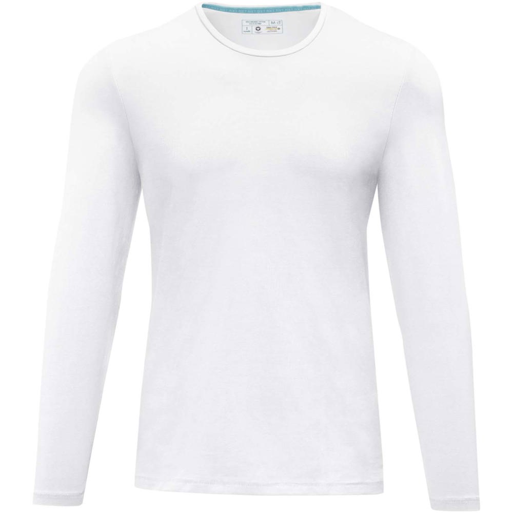 Ponoka biologisch heren t-shirt met lange mouwen