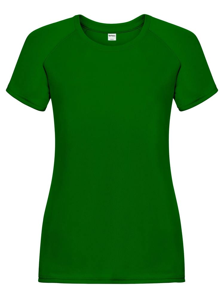 SP Run dames sportshirt, 140 g/m² - kopen of bedrukken - Kelly Green