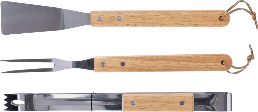 Roestvrijstalen barbecueset Kaitlyn