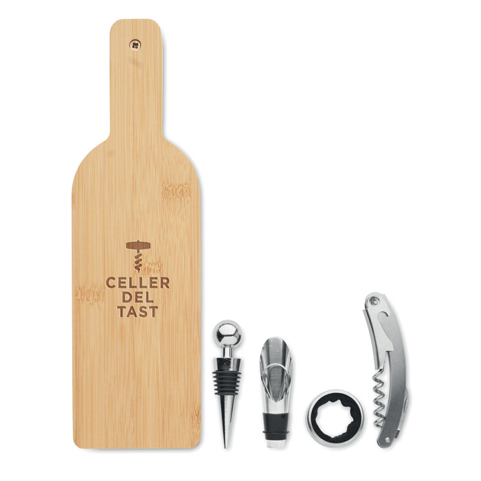 VINOVAULT SET - Wijnset in flesvorm - voor bedrijven en relatiegeschenken