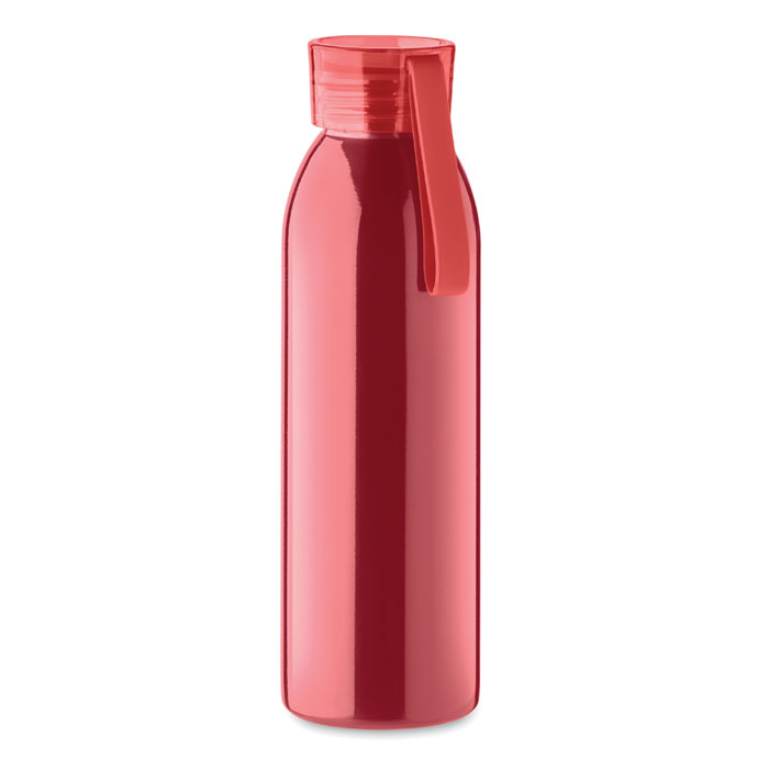 BIRA - Roestvrijstalen fles 650ml - met logo of onbedrukt bestellen - Rood