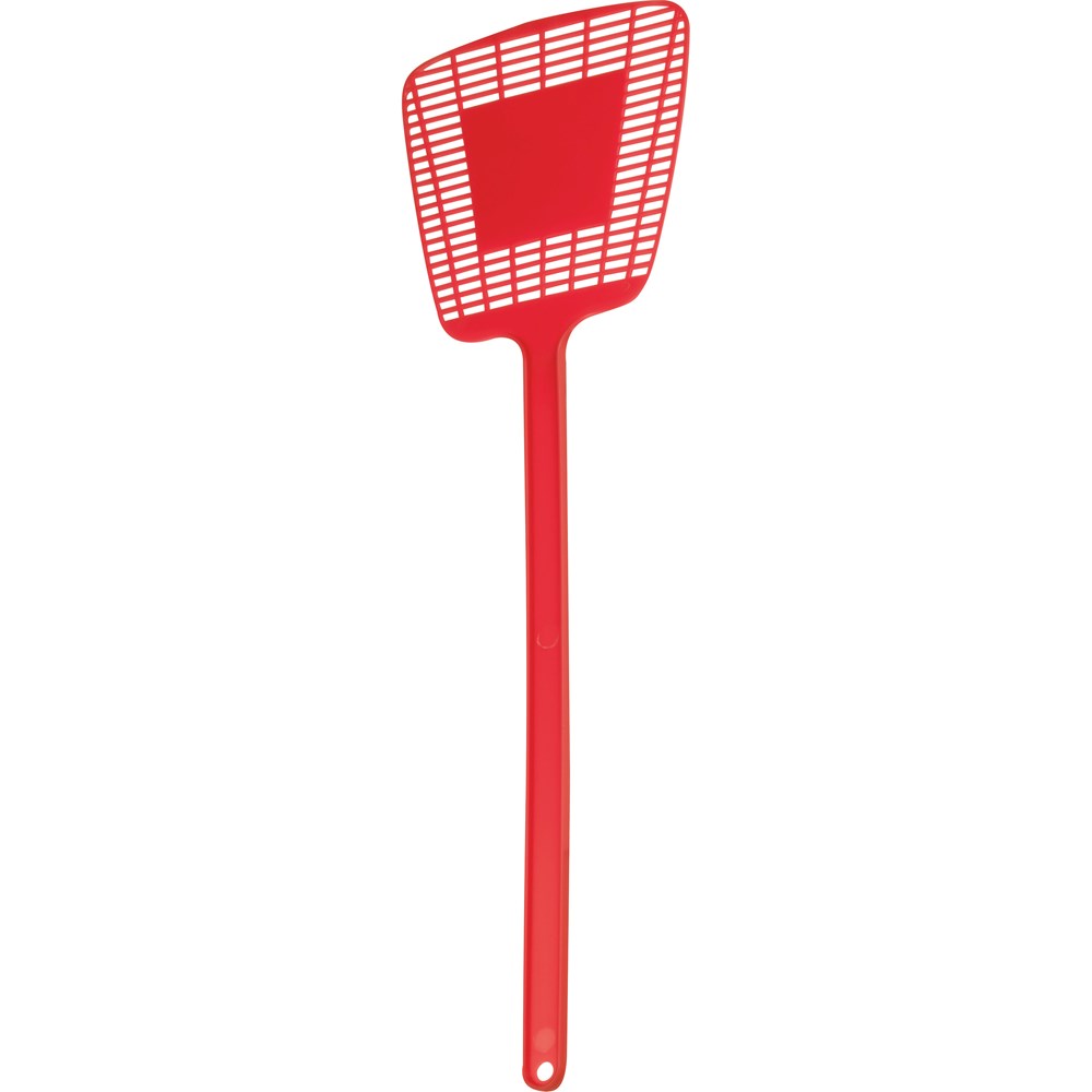 Vliegenmepper van kunststof - voor bedrijven en relatiegeschenken - Rood