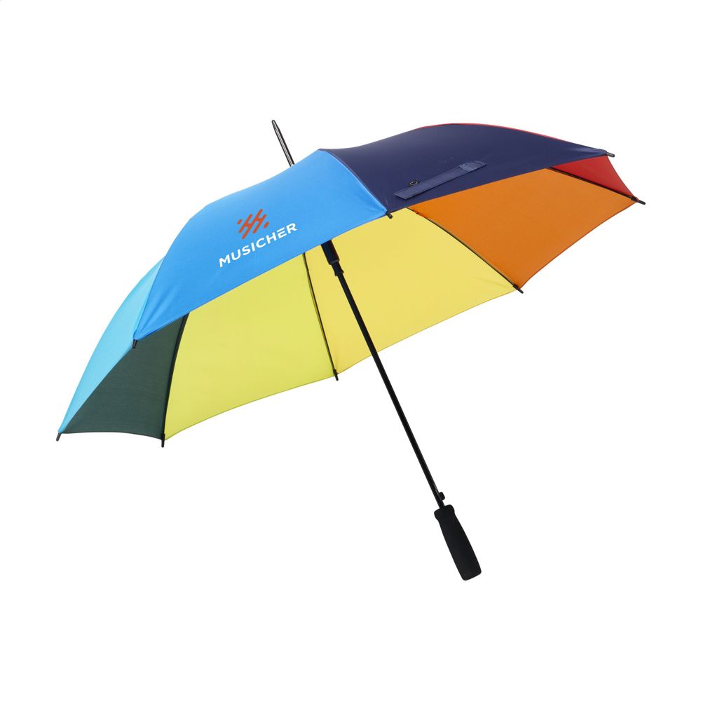 Colorado RCS RPET paraplu 23 inch - met logo of onbedrukt bestellen - Multicolour
