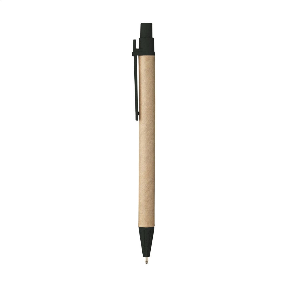 Paper Wheatstraw Pen tarwestro pennen - zwart (± PMS Coolgray 11C)