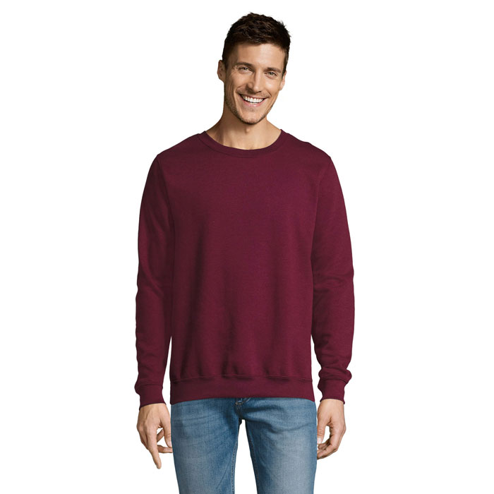 NEW SUPREME - NEW SUPREME sweater 280g - bedrukt of onbedrukt verkrijgbaar - Burgundy