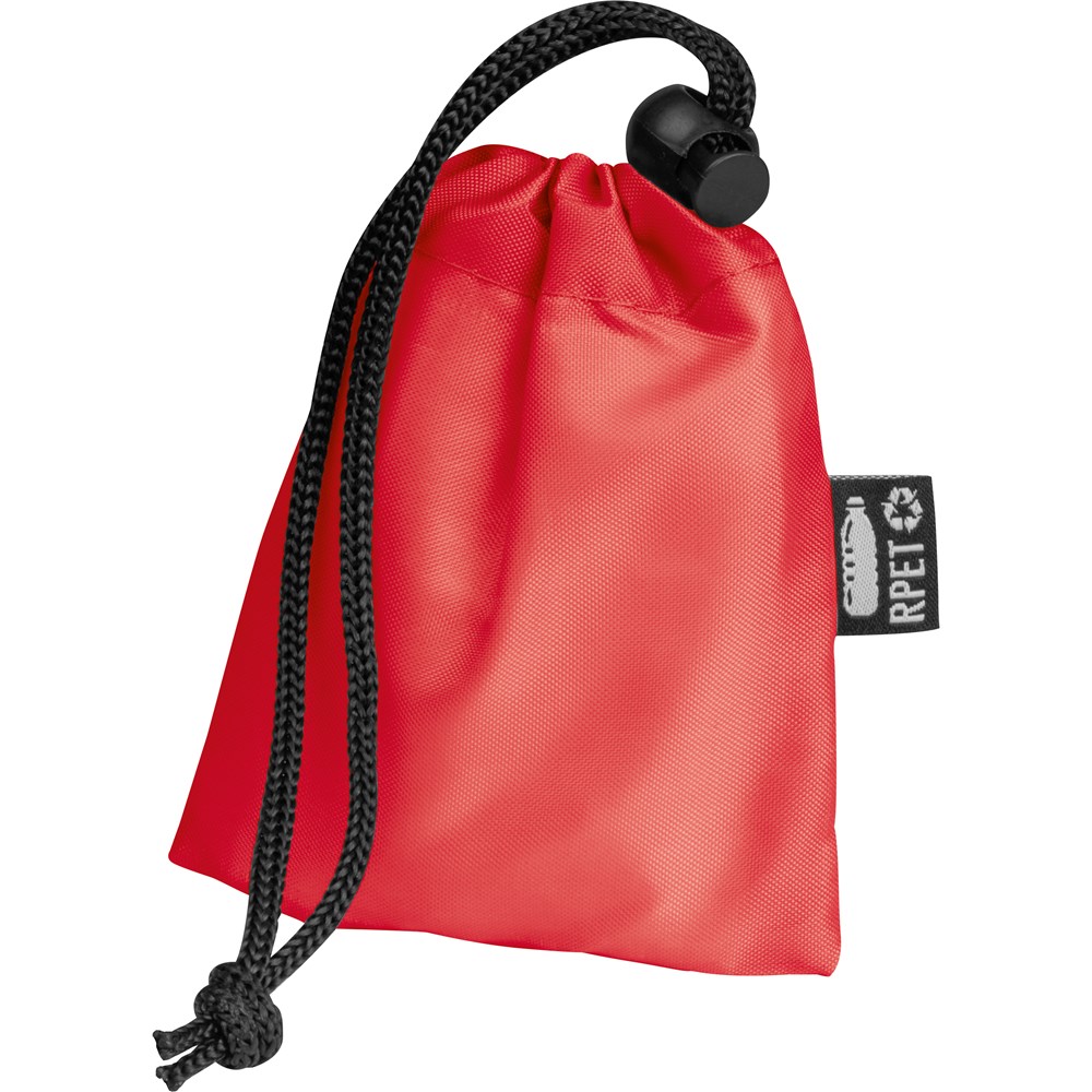Regenponcho van RPET - kopen of bedrukken - Rood