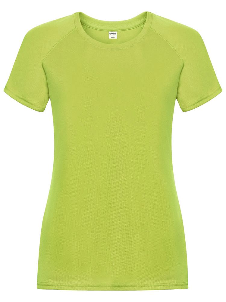 SP Run dames sportshirt, 140 g/m² - kopen of bedrukken - Lime