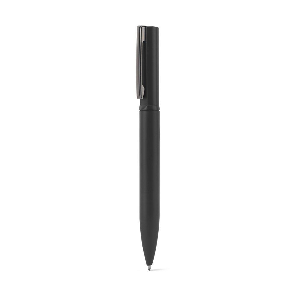 ELSIE. Elegante metalen balpen (60% gerecycled) - voor bedrijven en relatiegeschenken - Zwart