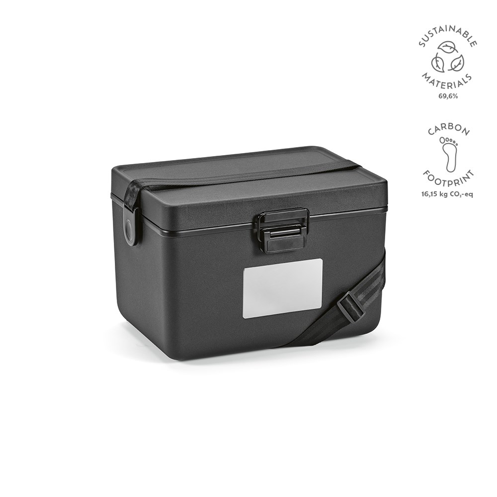 Bangkok 12L Koeler Gerecycled PP - voor bedrijven en relatiegeschenken