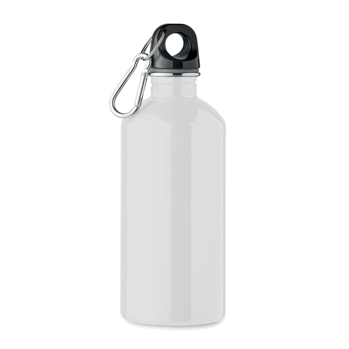 REMID MOSS - Enkellaagse fles 500ml - bedrukt of onbedrukt verkrijgbaar - Wit