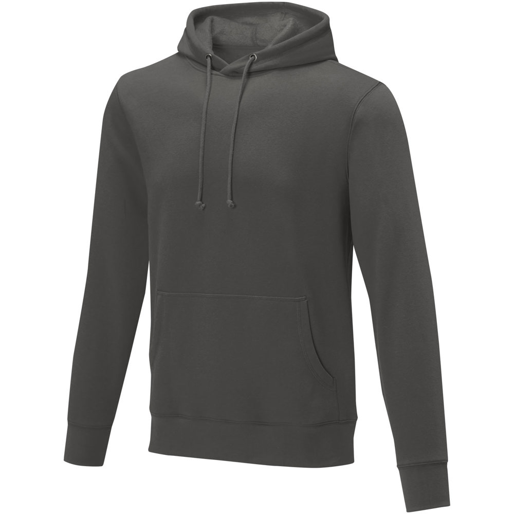 Charon heren hoodie - met logo of onbedrukt bestellen - Stormgrijs
