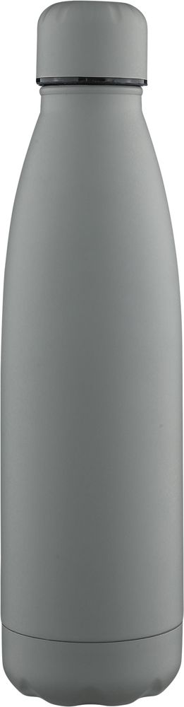 Gerecyclede dubbelwandige drinkfles 500 ml Sunny - Grijs