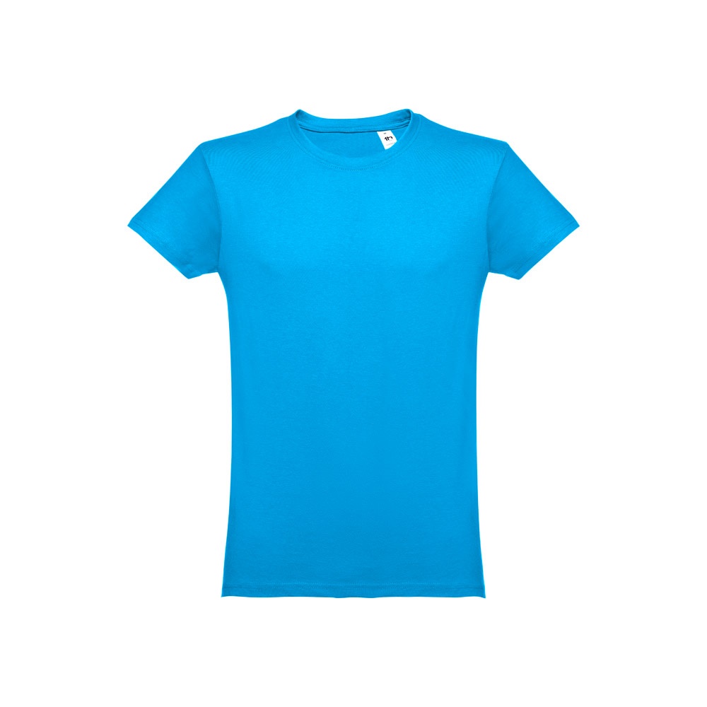 THC LUANDA 3XL. T-shirt voor mannen - voor bedrijven en relatiegeschenken - Aqua blauw
