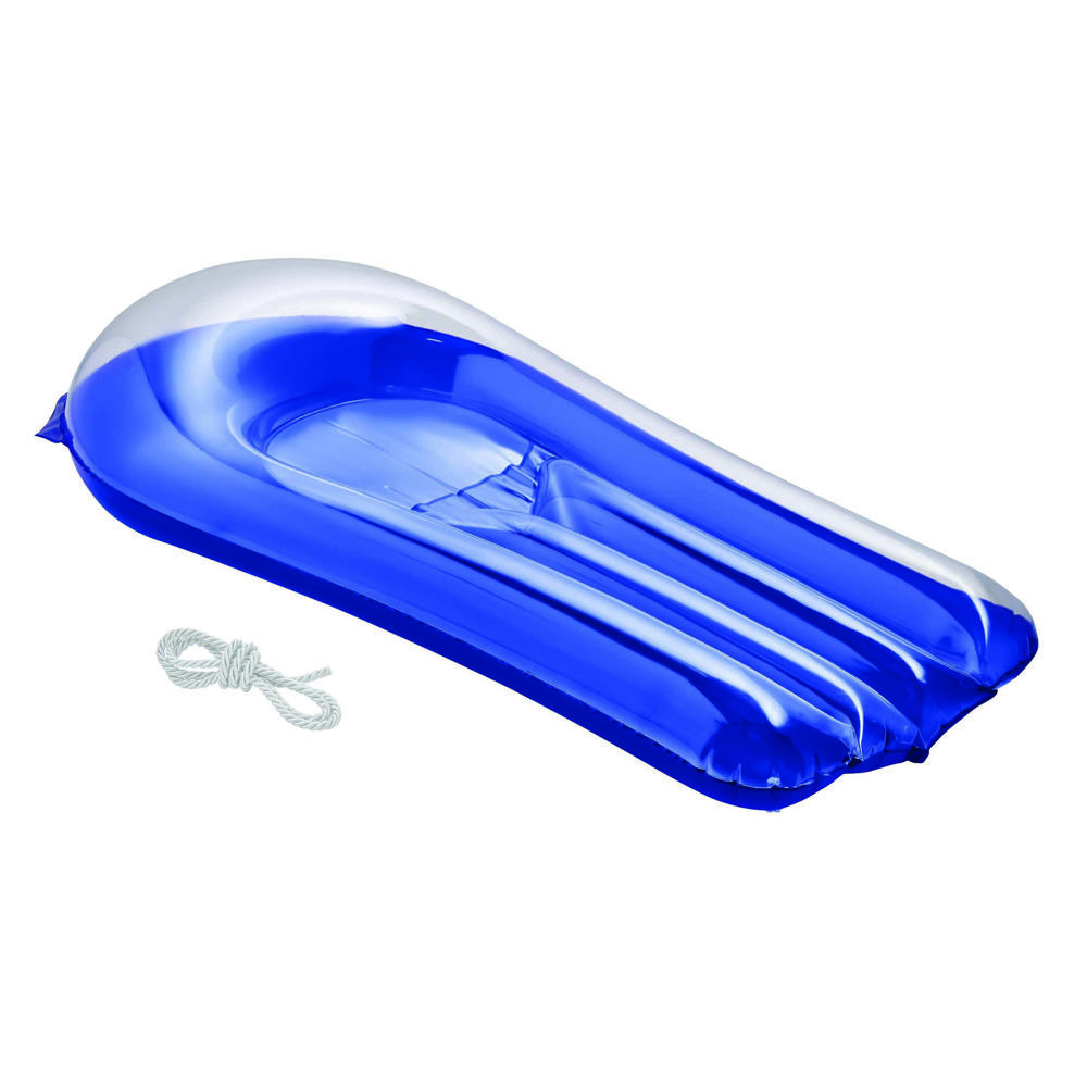 SPLASH - Opblaasbaar mini-luchtbed - voor bedrijven en relatiegeschenken - blauw