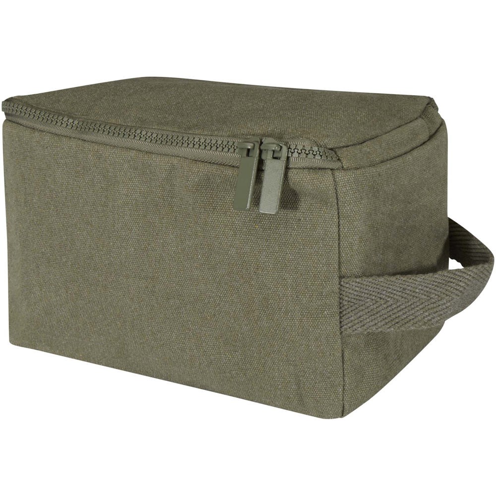 Pack 500 g/m² Aware™ gerecyclede toilettas - voor bedrijven en relatiegeschenken - Groen