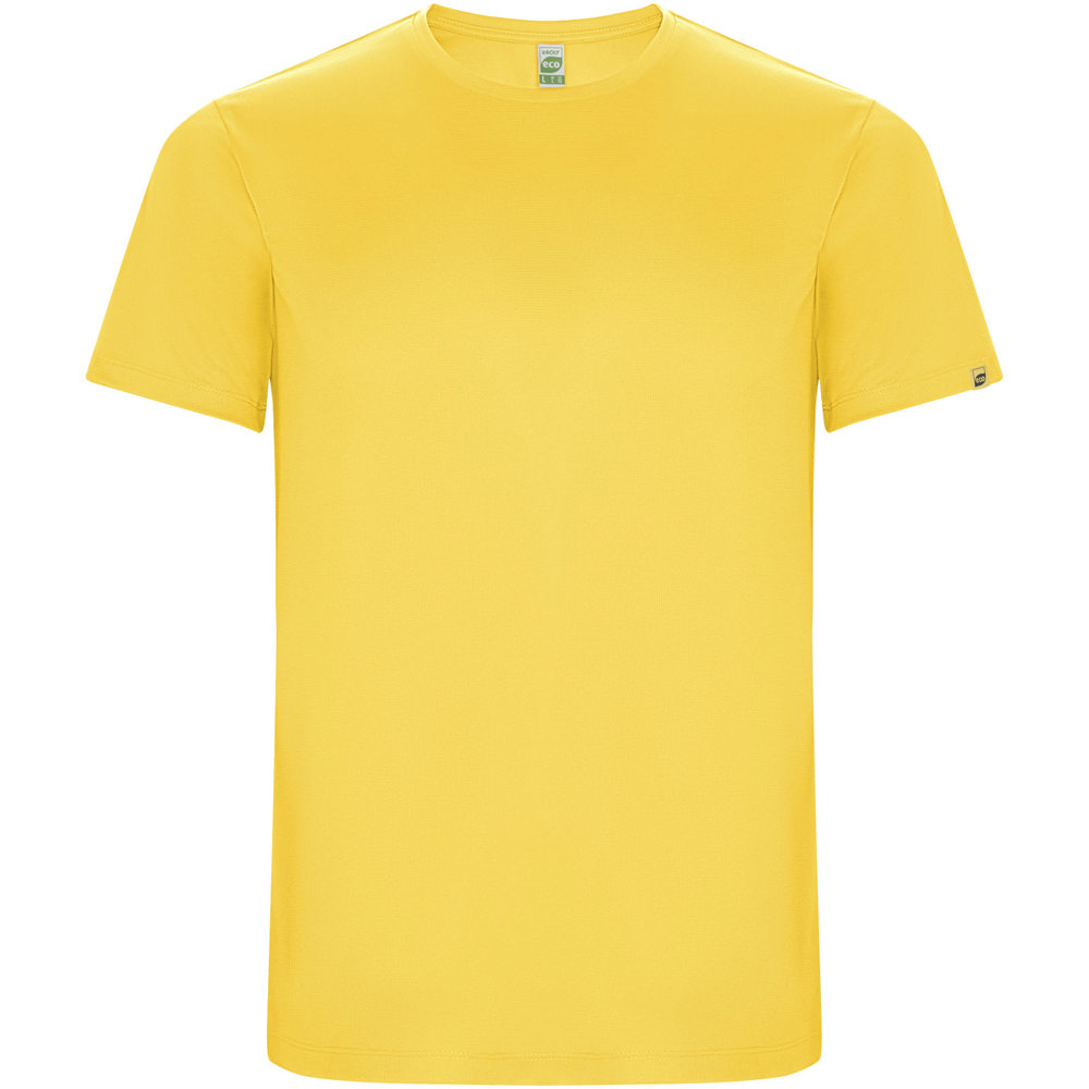 Imola sportshirt met korte mouwen voor kinderen - voor bedrijven en relatiegeschenken - Geel