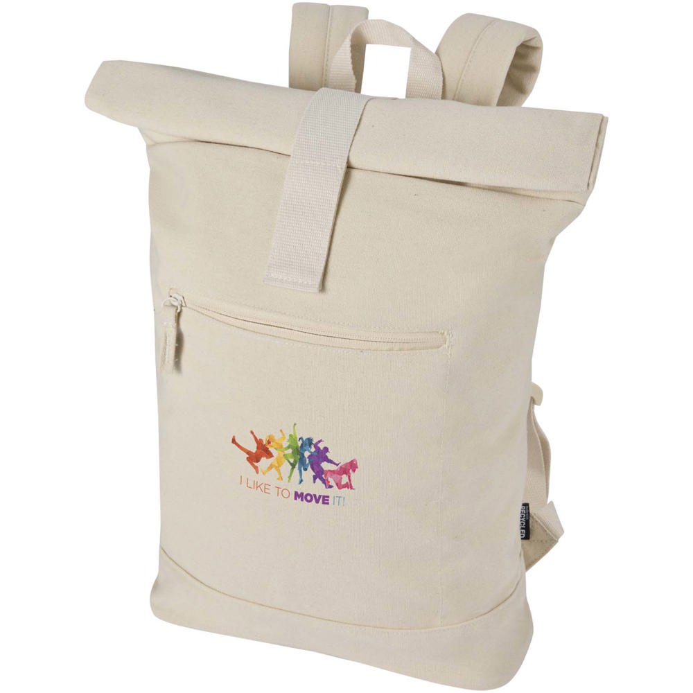 Recanvas 14” GRS gerecycleerde rolltop rugzak 16L