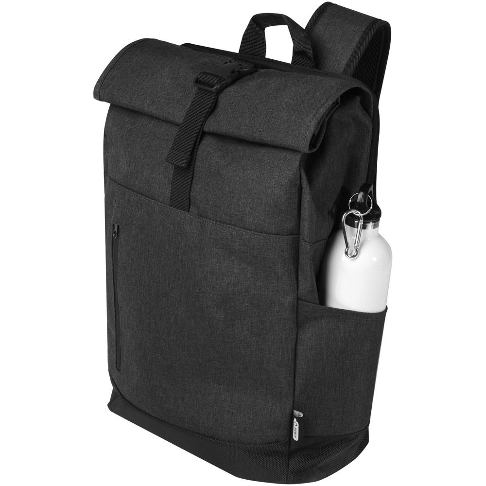 Libra 15,6 inch GRS gerecycled oprolbare laptop rugzak 12L