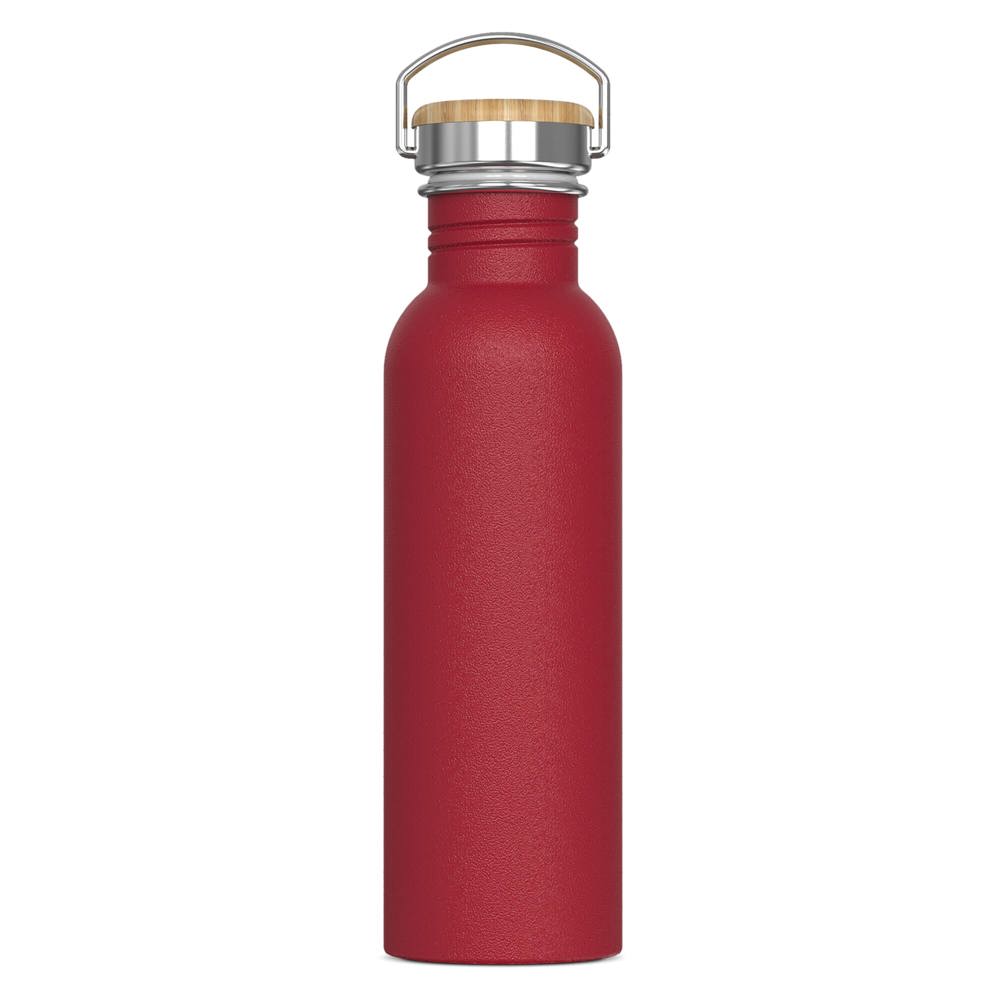 Waterfles Ashton 750ml - voor bedrijven en relatiegeschenken - Donker Rood