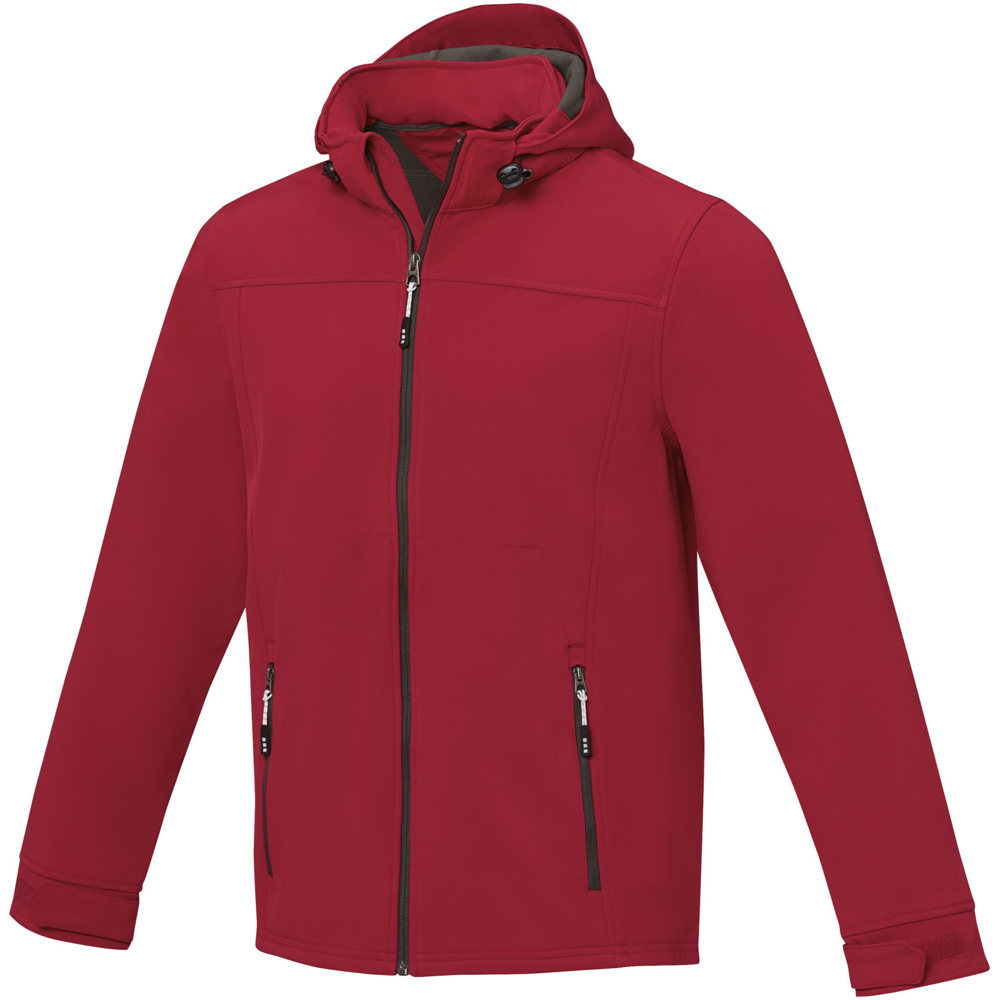 Langley softshell heren jas - voor bedrijven en relatiegeschenken - rood