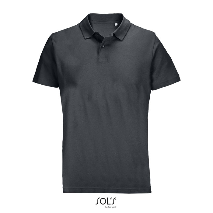 PULSE - PULSE UNISEX POLO - met logo of onbedrukt bestellen - Muisgrijs