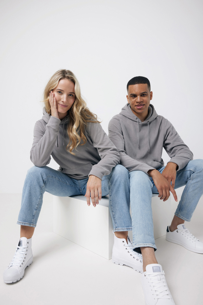 IQONIQ Trivor gerecycled polyester fleece hoodie