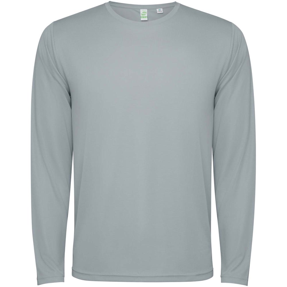 Estoril unisex T-shirt met lange mouwen - bedrukt of onbedrukt verkrijgbaar - grijs
