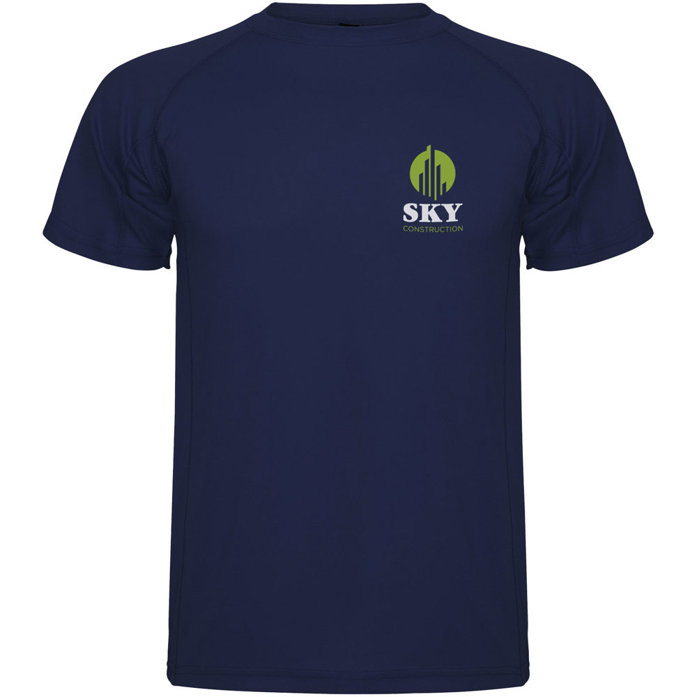 Montecarlo 150 g/m² sportshirt met korte mouwen voor heren