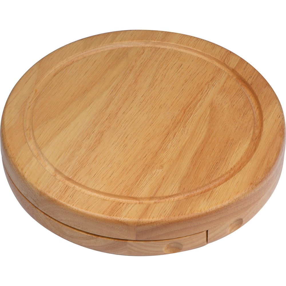 Kaasplank met 3 kaasmesjes