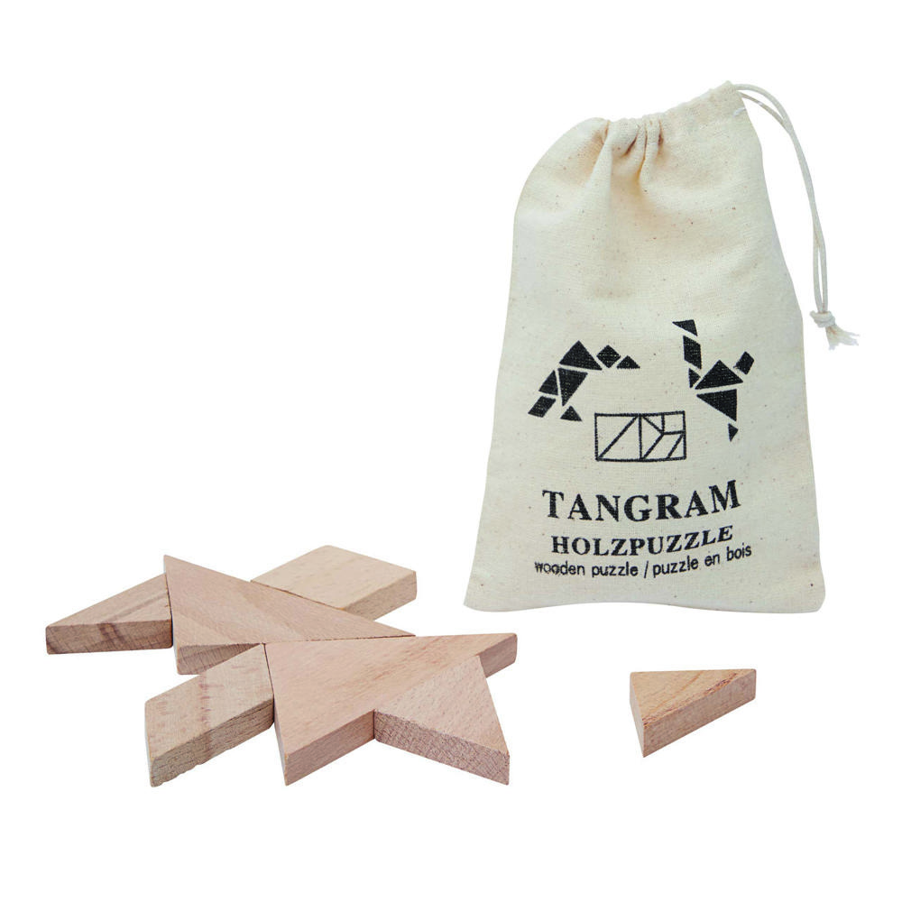 TANGRAM - Houten puzzel - voor bedrijven en relatiegeschenken