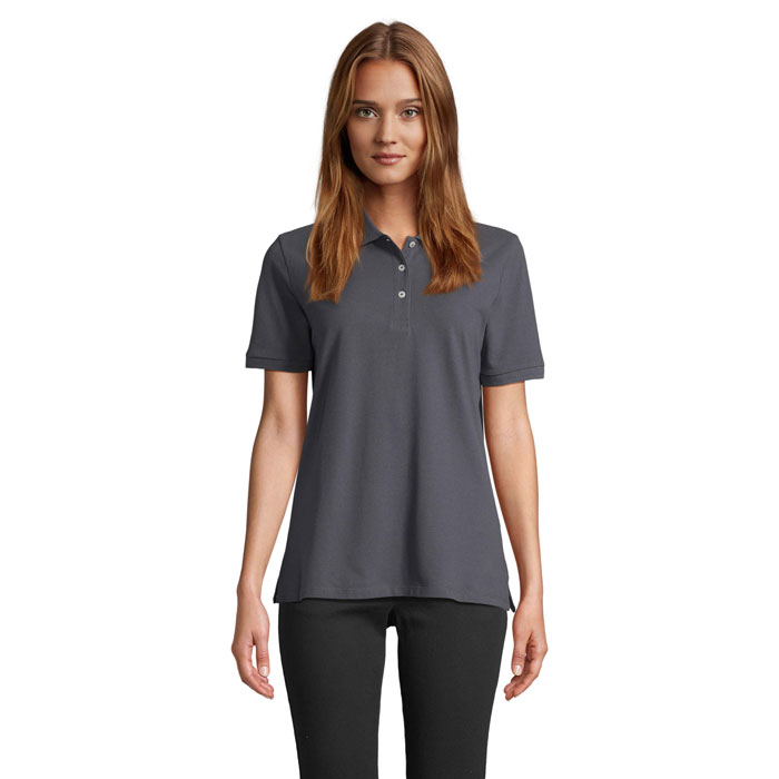 PACIFIC WOMEN - PACIFIC DAMES POLO - kopen of bedrukken - Muisgrijs