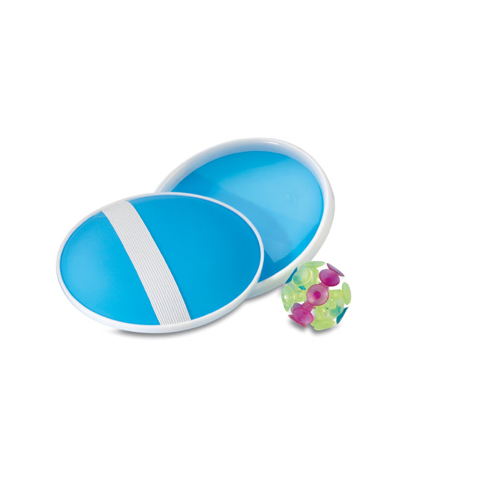 CATCH&PLAY - Balspelletje met zuignappen - kopen of bedrukken - blauw