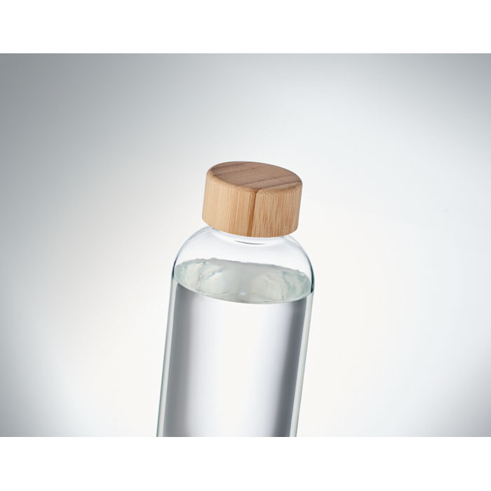 FRISIAN - Glazen fles 650ml bamboe dop