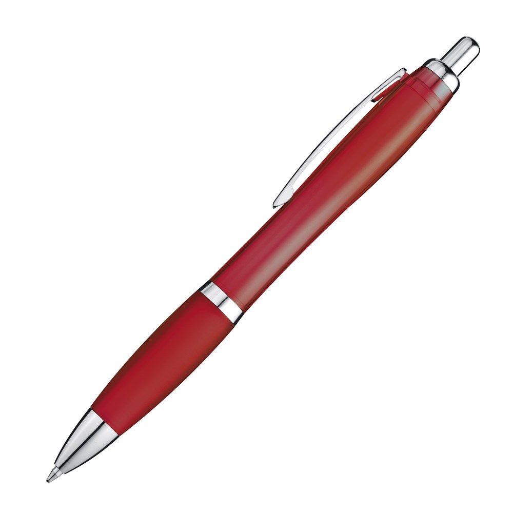 Pen met zilveren metalen clip