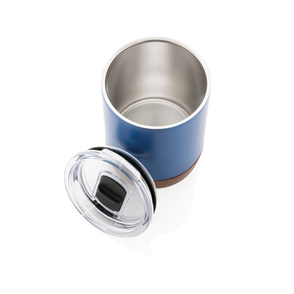 RCS gerecycled roestvrijstalen koffiebeker met kurk