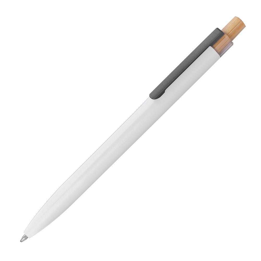 Pen van gerecycled aluminium - voor bedrijven en relatiegeschenken - Wit