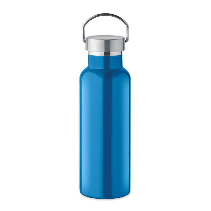 FLORENCE - Dubbelwandige fles 500 ml - kopen of bedrukken - turquoise