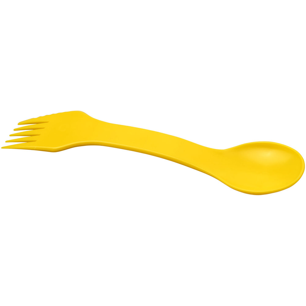 Epsy 3-in-1 lepel, vork en mes - voor bedrijven en relatiegeschenken - Geel