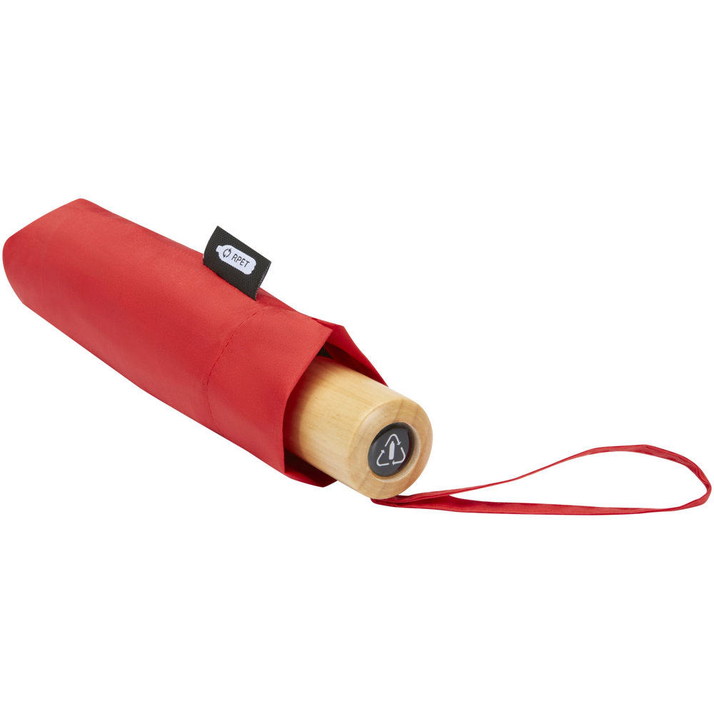 Birgit 21'' opvouwbare windproof gerecyclede PET-paraplu