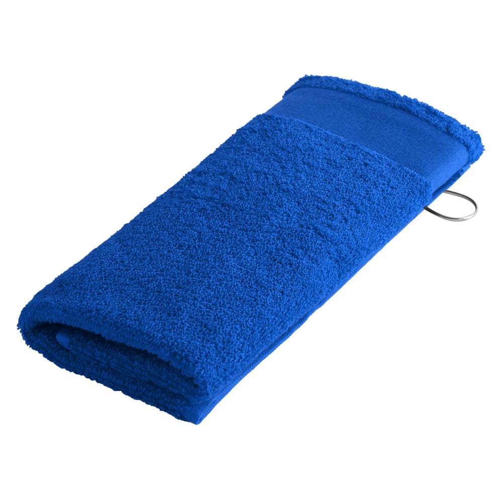 Sophie Muval golfhanddoek 55x30 cm, 450 gr/m² - bedrukt of onbedrukt verkrijgbaar - Kobaltblauw (PMS 286c) / Kobaltblauw