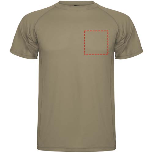 Montecarlo 150 g/m² sportshirt met korte mouwen voor heren