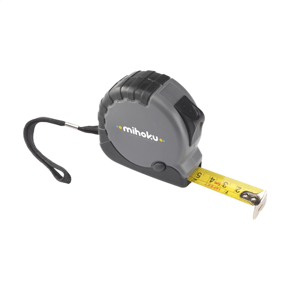 Midland Recycled 5 meter rolmaat - grijs (± PMS 431C)