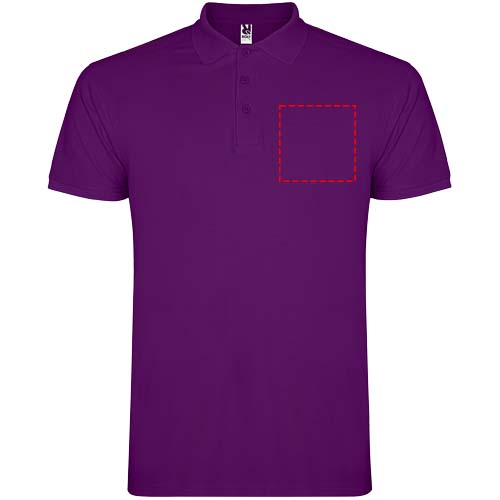 Star 200 g/m² herenpolo met korte mouwen