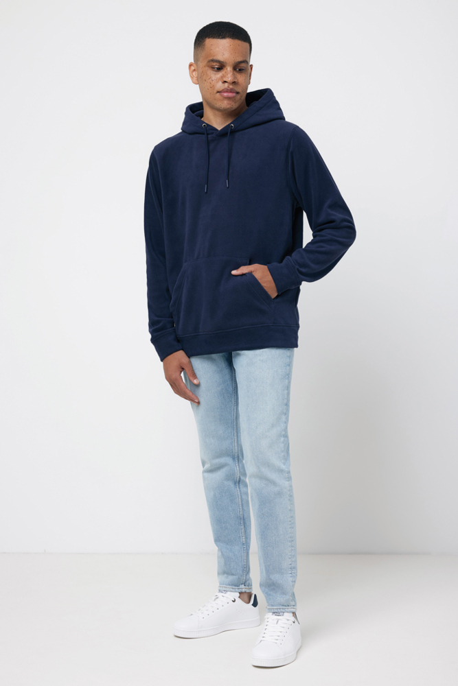 IQONIQ Trivor gerecycled polyester fleece hoodie