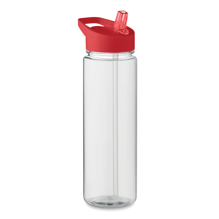 ALABAMA - RPET drinkfles met fliptop - voor bedrijven en relatiegeschenken - rood