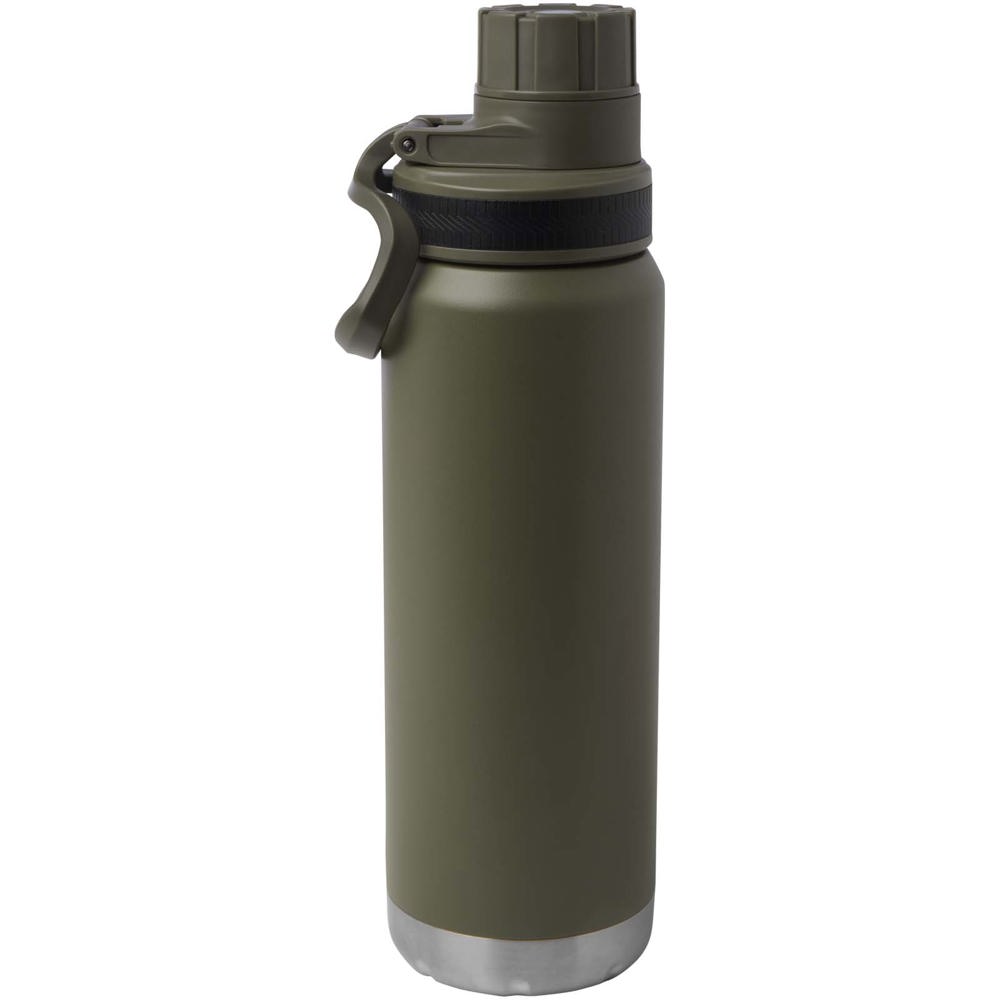 Fortis 700 ml RCS-gecertificeerde waterfles van gerecycled roestvrij staal met koperen vacuümisolatie (geschikt voor koolzuur