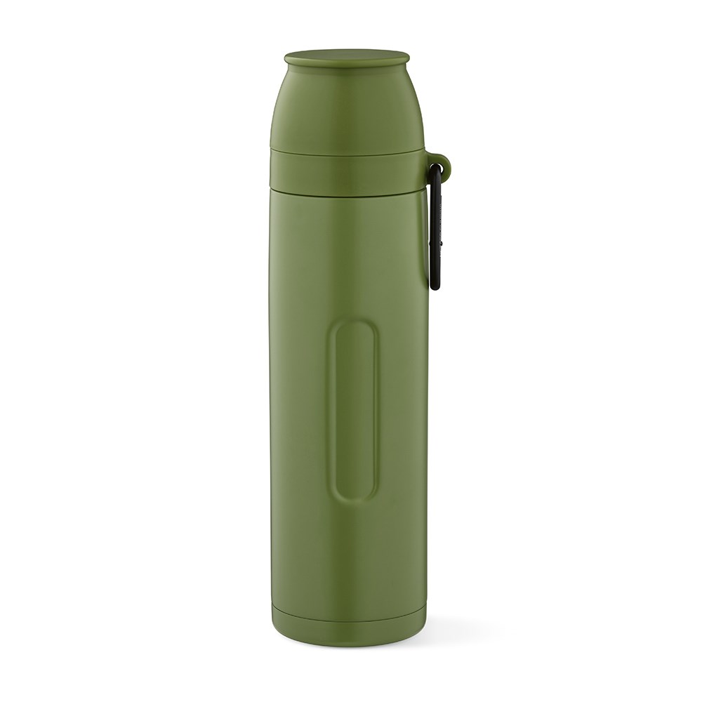 Flinders thermosfles gerecycled roestvrij staal 1080 ml - Legergroen
