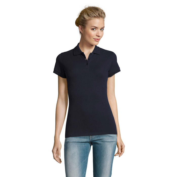 PERFECT WOMEN - PERFECT dames polo 180g - kopen of bedrukken - Franse Marine