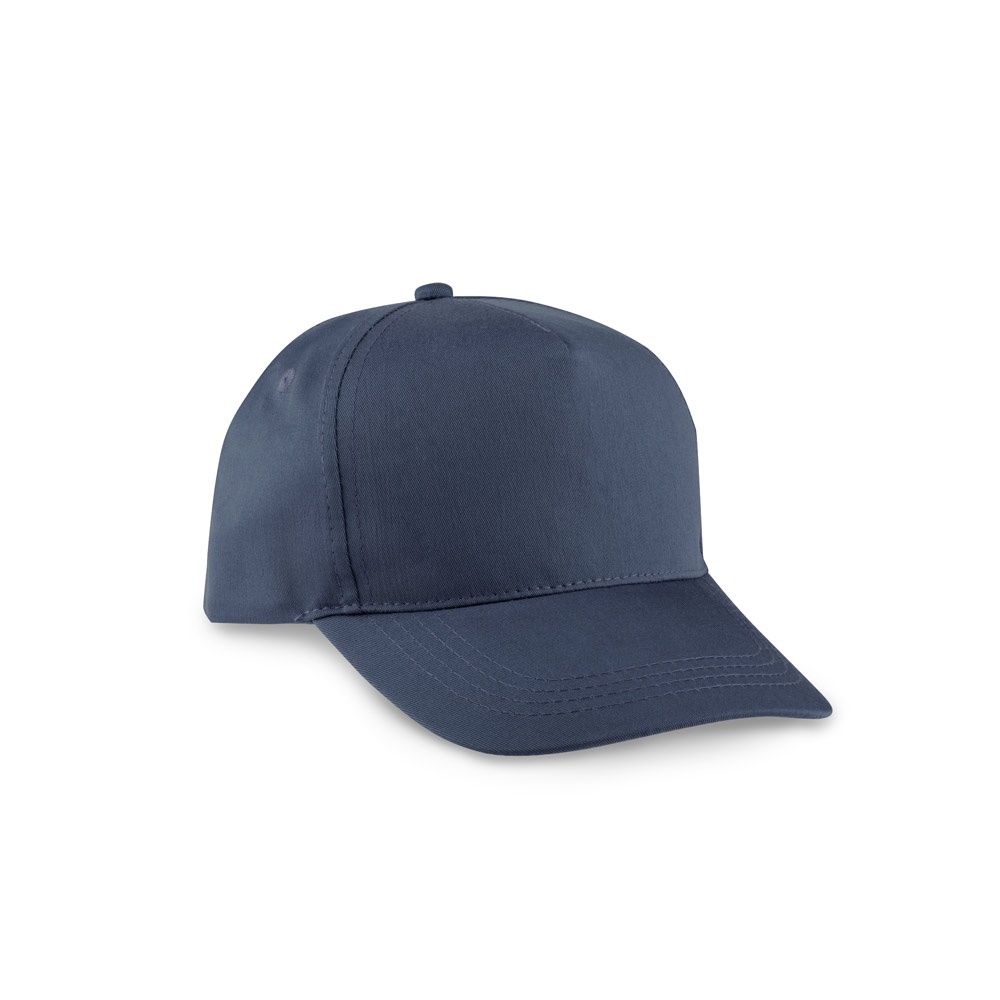 BENEDICT. Pet van gerecycled polyester (100% rPET) - bedrukt of onbedrukt verkrijgbaar - Marineblauw