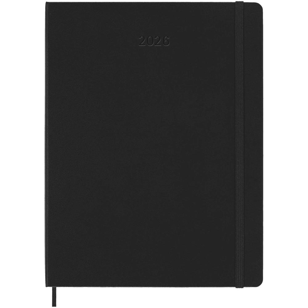 Moleskine week-agenda voor 12 maanden met harde kaft XL